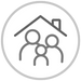Expert alarm monitoring team icon