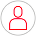Expert alarm monitoring team icon
