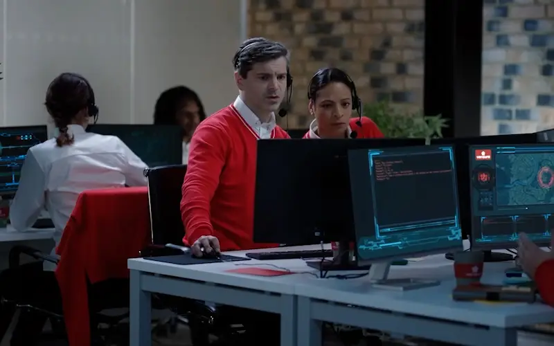 ARC monitoring a fire