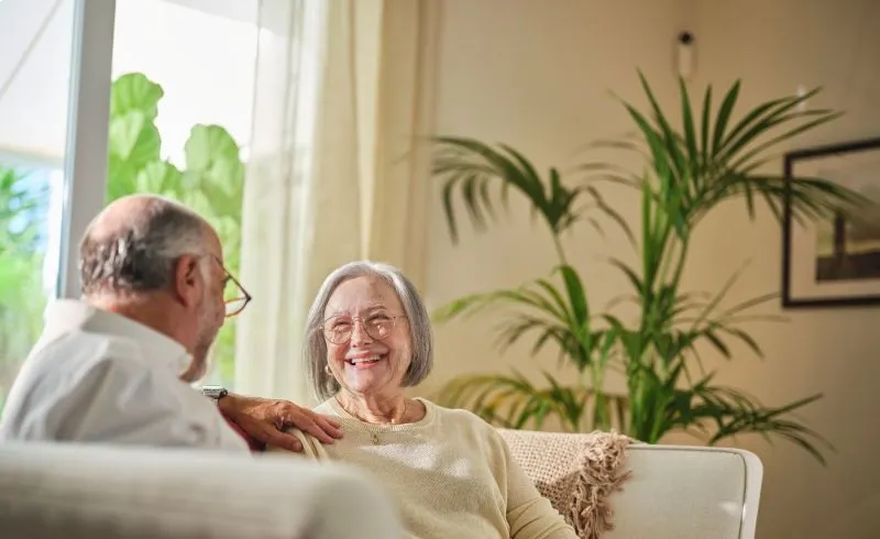 GuardVision watching over elderley couple