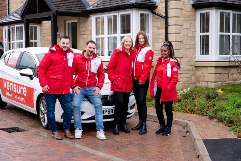 Happy Verisure sales team