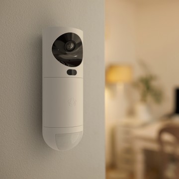 GuardVision Security Camera in Living Room