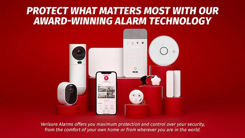 Verisure Smart Alarm System graphic