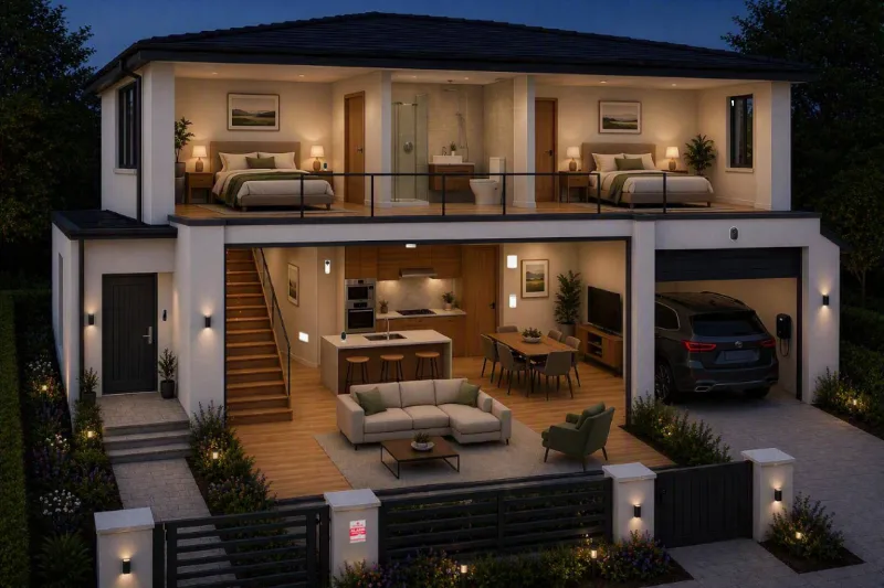 Verisure home showing the products