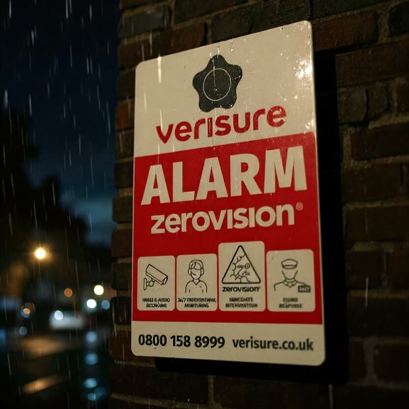 Deterrent Signs as part of an Alarm System