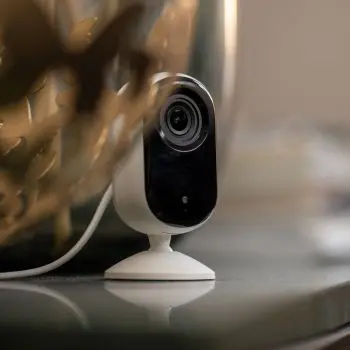 Indoor Security Camera in Home Alarm System