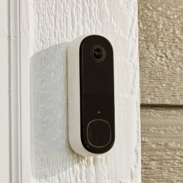 Video Doorbell Camera in Home Alarm System