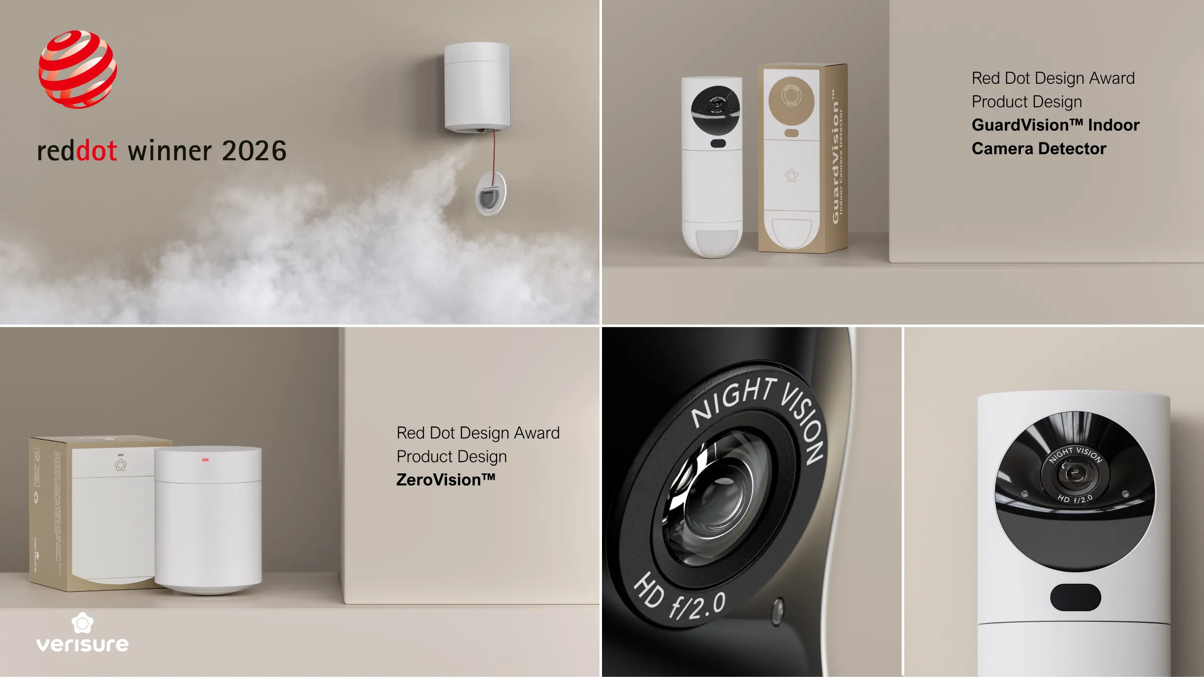 Verisure Win Red Dot Awards in 2026