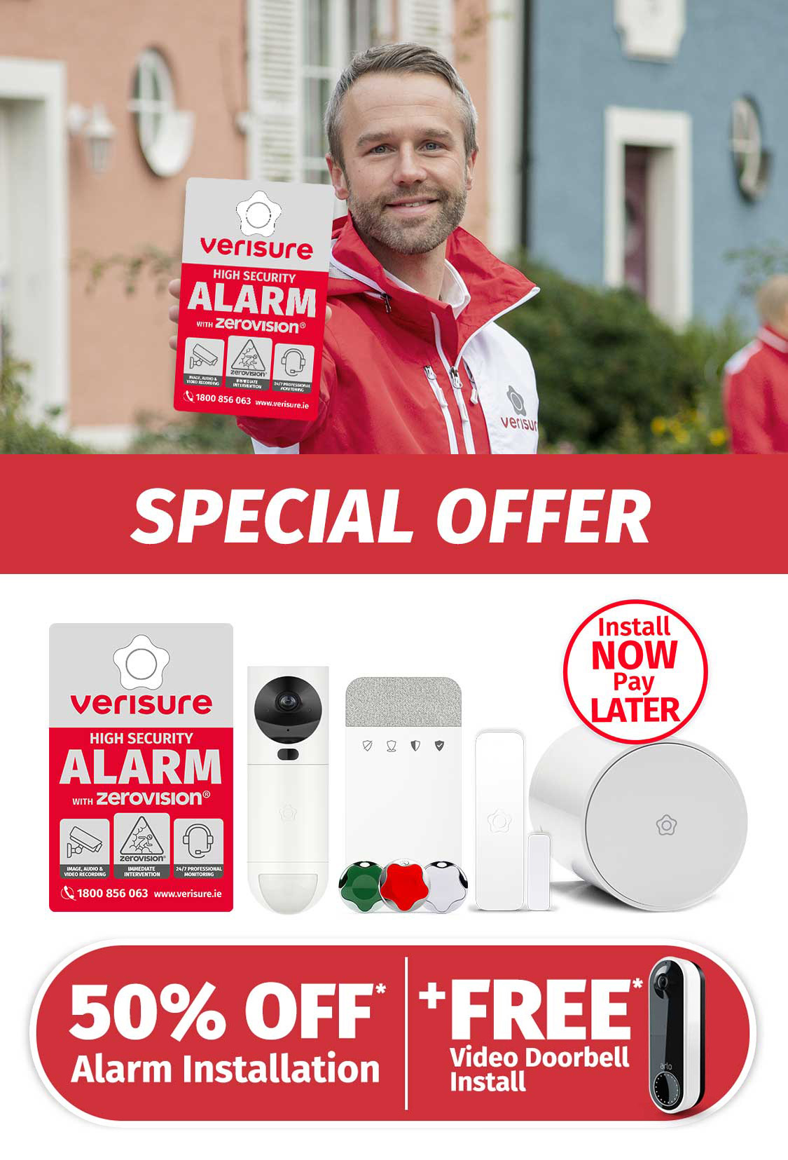 Home Security & Guard Monitored Alarm Systems Verisure IE